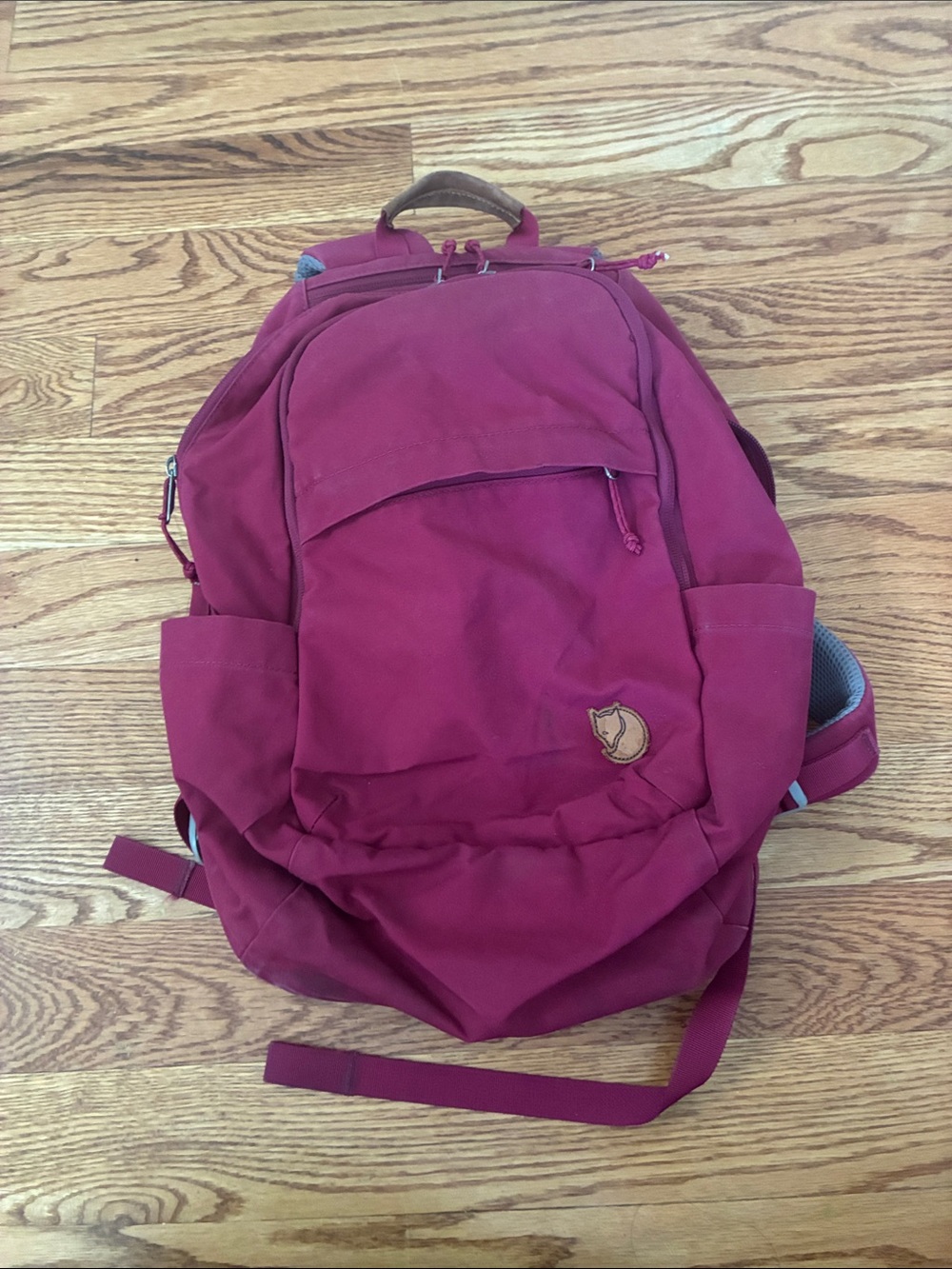 Kids fjallraven Maroon Everyday Backpack